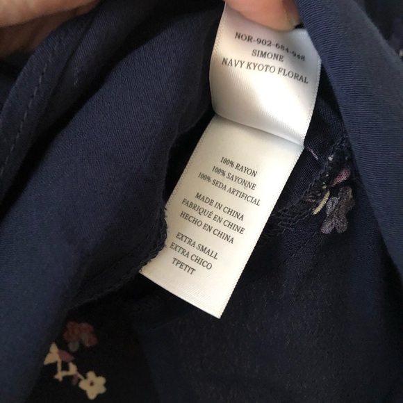 Rails Simone Floral Ruffle Wrap Blouse - Picture 9 of 9